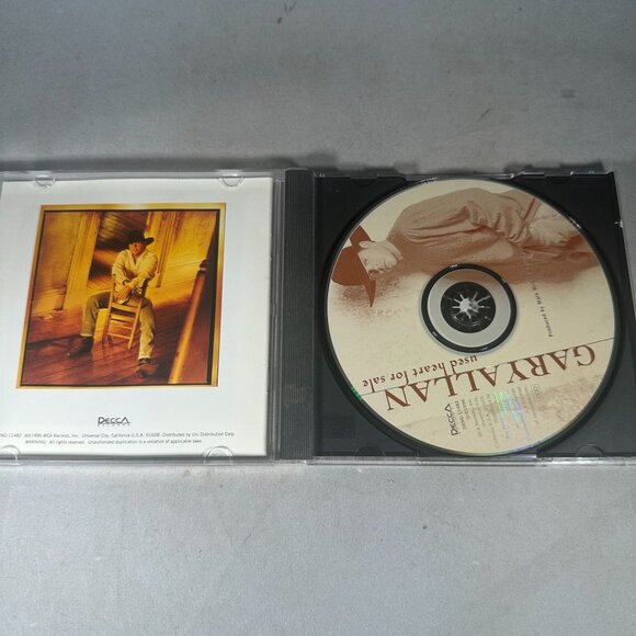 Gary Allan Used Heart For Sale CD 1996 Decca Records Country Music Album - Picture 3 of 3